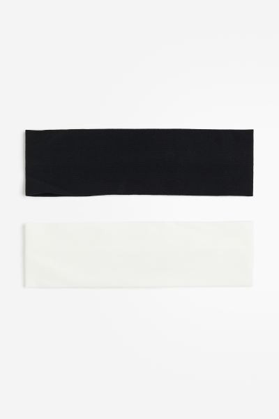 2er-Pack Stirnbänder aus Jersey | H&M (DE, AT, CH, NL, FI)