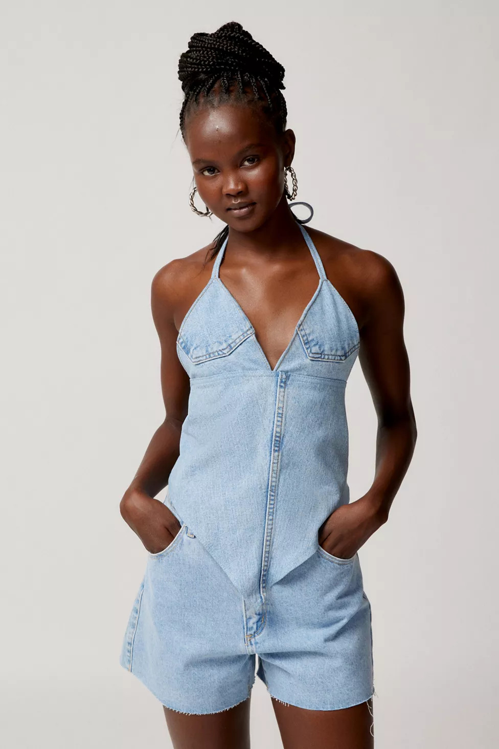 Abrand Venice Cutoff Denim Short - Esmerelda | Urban Outfitters (US and RoW)