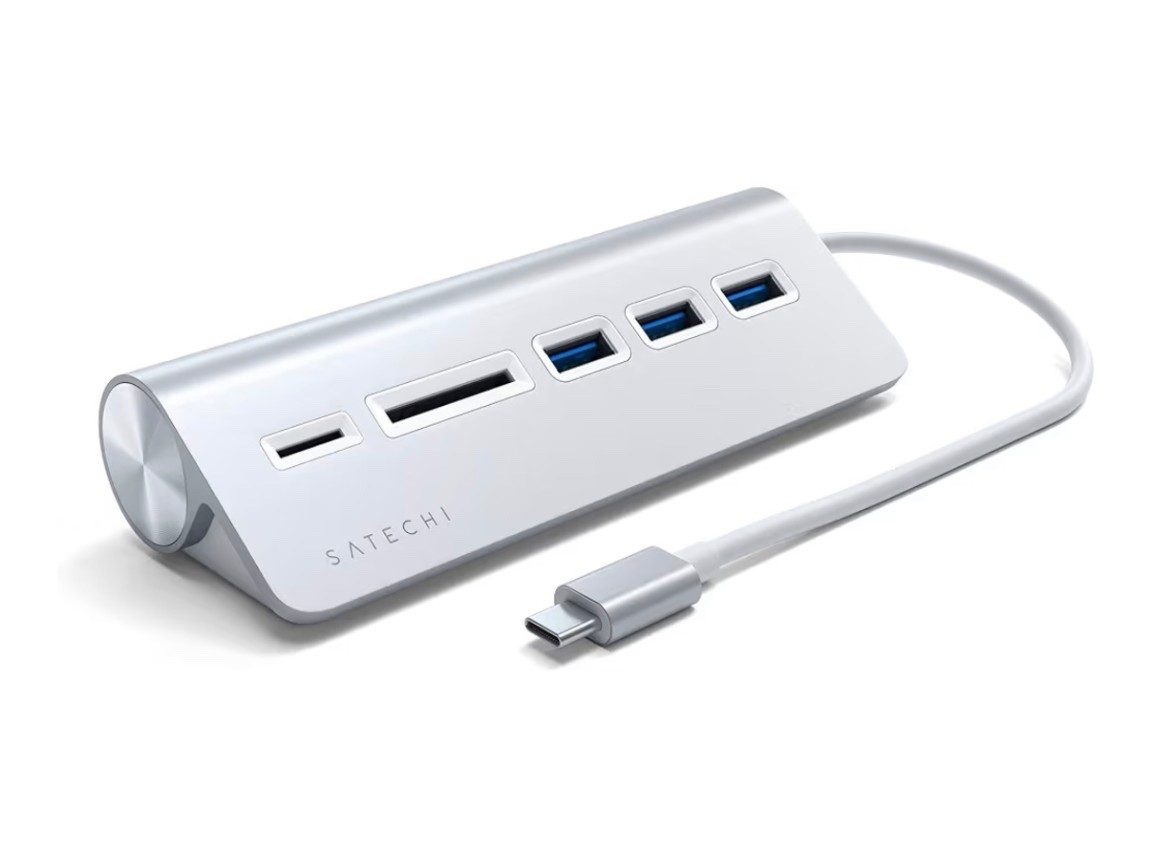 Satechi USB C Hub for Desktop, USB C Hub with 3 USB-A 3.0
Data Ports, Micro/SD Card Readers, USBC Hub for MacBook
Air/Pro M5/M4, Dell, HP, Surface, Lenovo - Silver

Office supply accessories 

#LTKHome