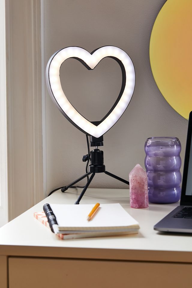 Brilliant Ideas Heart-Shaped Vlogging Ring Light | Urban Outfitters (US and RoW)