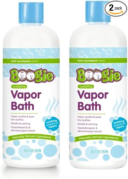 Kids Botanical Bubble Bath by Boogie, Soothing Vapor Bubble Bath, Made with Plant and Oat Extract... | Amazon (US)