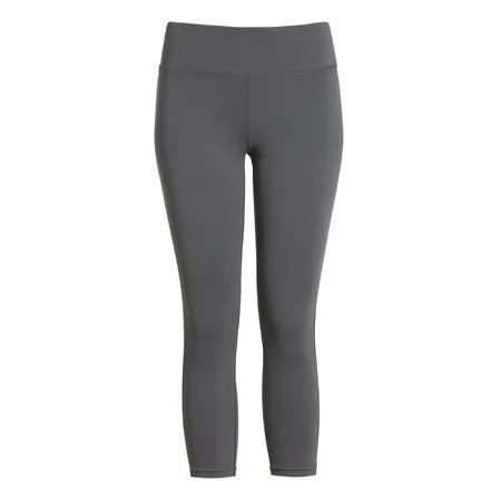Expert Brand Women s Activewear Workout 7/8 Leggings Charcoal Small | Walmart (US)