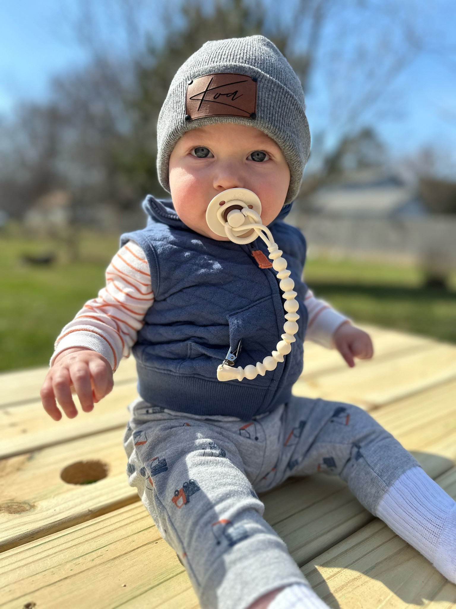 
The sweetest boy 🫶🏻

Baby boy outfit, baby boy clothes, paci clip, baby registry, baby shower 

#LTKSeasonal #LTKbaby #LTKfindsunder50