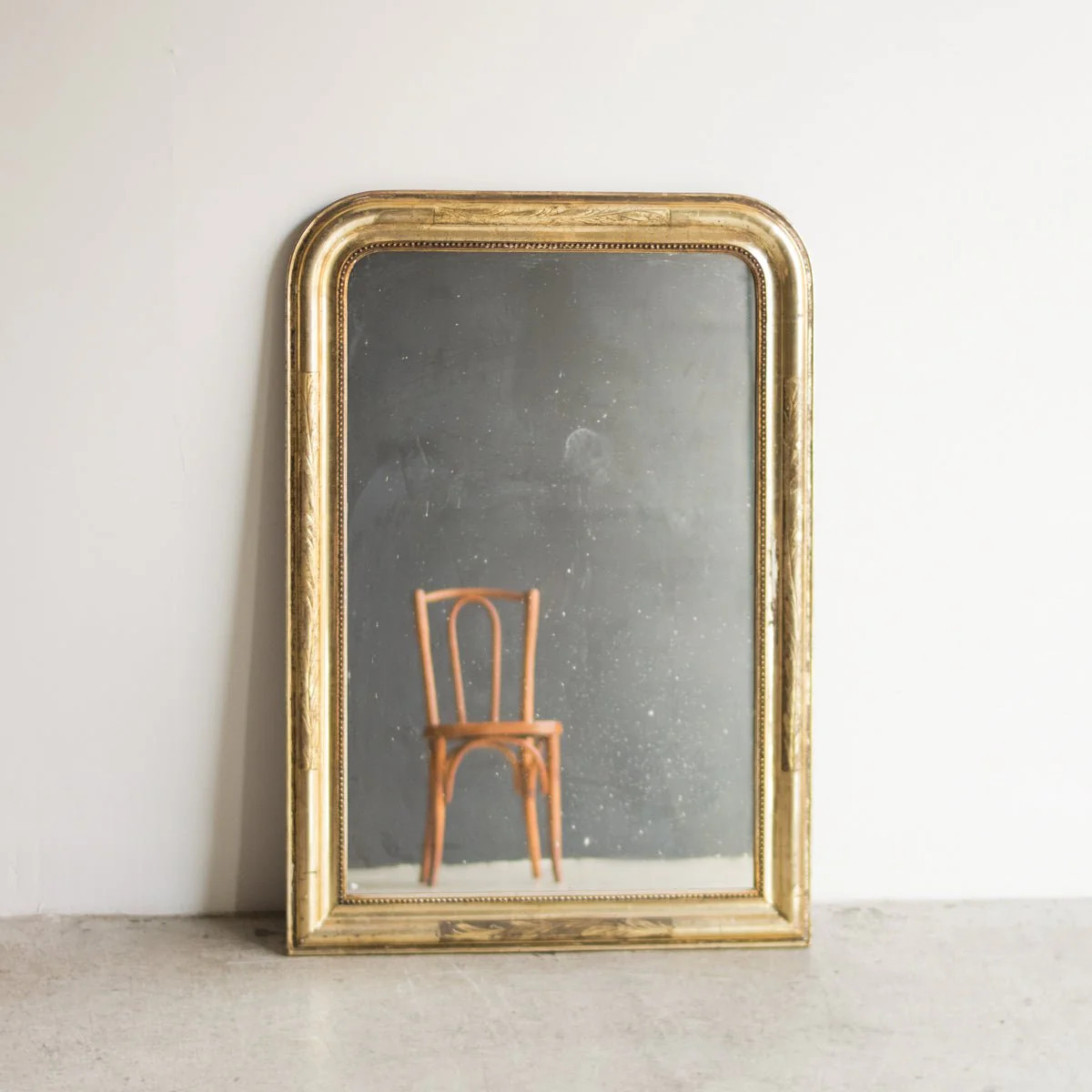 Gold Leaf Louis Philippe Mirror | 32.5 x 47.5 - decor - elsie green | Elsie Green US