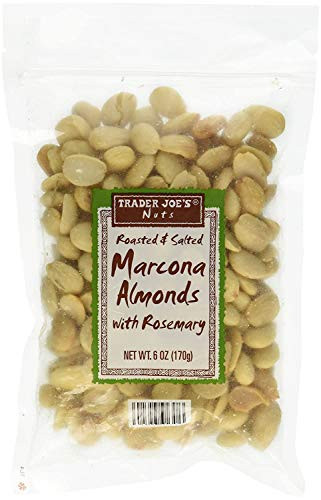 Trader Joe`s Roasted and Salted Marcona Almonds with Rosemary Net Wt. 6oz. (170g) | Amazon (US)