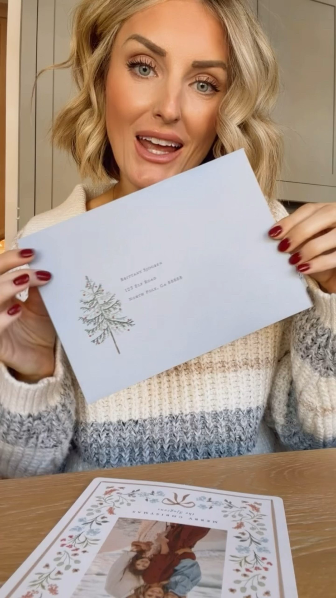 This year for my Christmas cards I even ordered my envelopes already addressed, so I can just put the card in and mail them out quickly! It’s so awesome how you can add all your addresses in! Use code LOVERLYGREY for 20% off Minted! You customize this envelope once you purchase a card! 

Loverly Grey, holiday cards, Christmas cards, Minted, stationary, gift tags 

#LTKHoliday