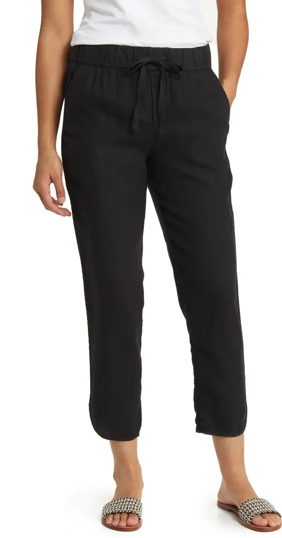 Tulip Hem Linen Pants | Nordstrom