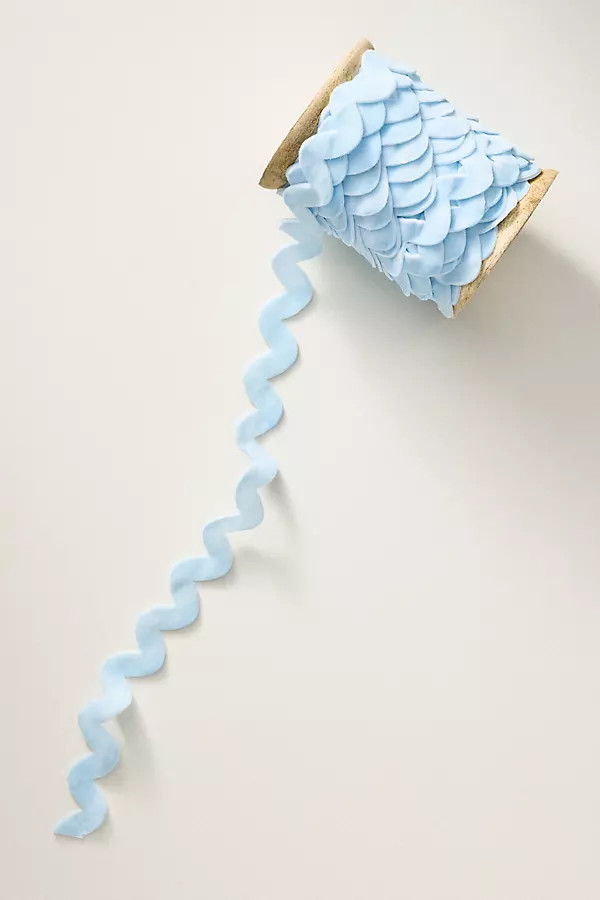 Velvet Rickrack Gift Ribbon | Anthropologie (US)