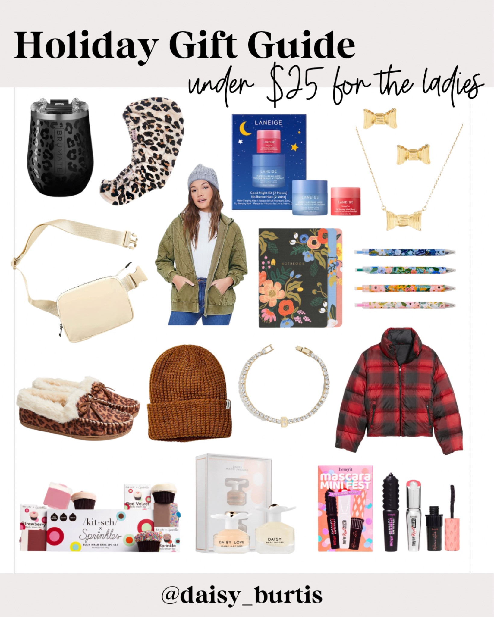 Holiday Gift Guide - Gifts under $25 for the ladies - gifts for her - gift ideas for her 

#LTKGiftGuide #LTKHoliday #LTKSeasonal