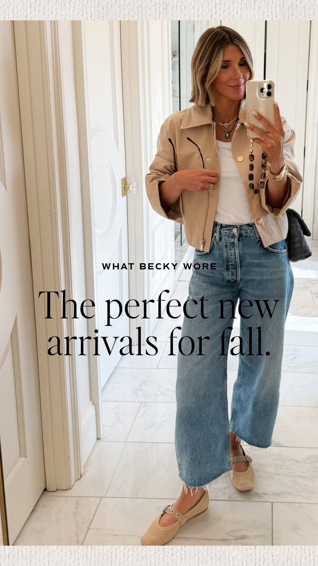 New pre-fall arrivals. I'm wearing a size small in my jacket and the jeans fit true to size.

#LTKfall #LTKjeans