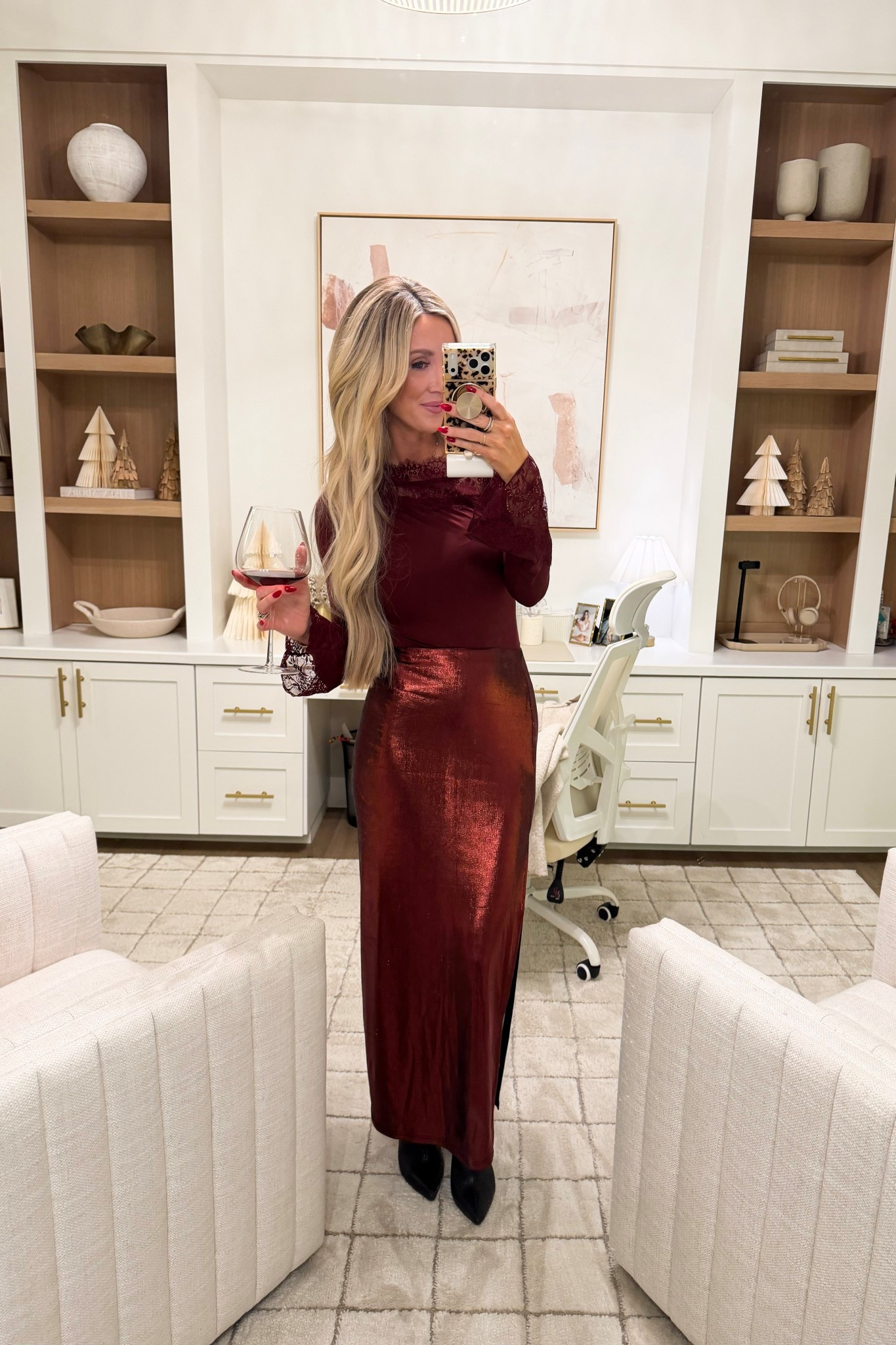 Holiday outfit inspo!

Holiday party, holiday party outfit, holiday party look, Christmas, Christmas party, black booties, maxi skirt, bodysuit, lace top, burgundy outfit

#LTKHoliday #LTKSeasonal