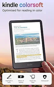 Amazon Kindle Colorsoft 16 GB (newest model) – With color display that brings covers and conten... | Amazon (US)