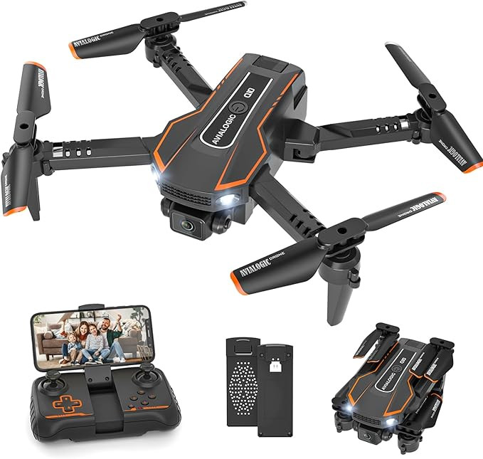 AVIALOGIC Mini Drone with Camera for Kids, Remote Control Helicopter Toys Gifts for Boys Girls, F... | Amazon (US)