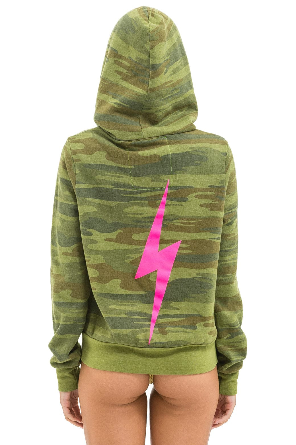 BOLT HOODIE - CAMO // NEON PINK | Aviator Nation