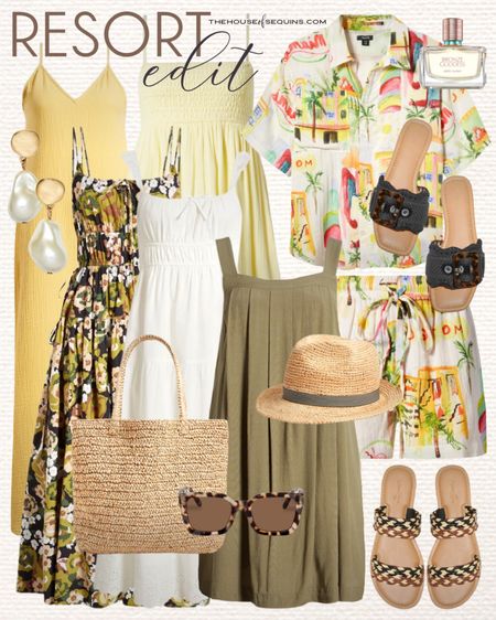 Shop these Nordstrom Vacation Outfit and Resortwear finds! Summer outfit, matching set, maxi dress, mini dress, wedding guest dress, Target sandals, J.Crew straw tote, beach bag, raffia tote, crochet Panama hat, straw hat and more! 

Follow my shop @thehouseofsequins on the @shop.LTK app to shop this post and get my exclusive app-only content!

#liketkit 
@shop.ltk
https://liketk.it/4IHPm

#LTKOver40 #LTKSeasonal #LTKTravel