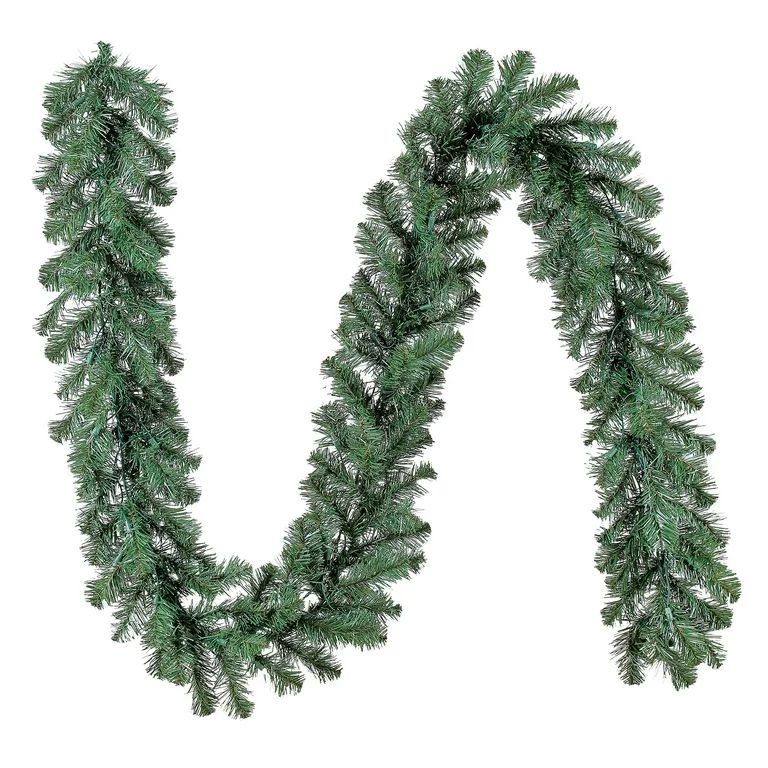 Pre-Lit Napa Artificial Christmas Garland, Clear Incandescent Lights, 9 ft, by Holiday Time - Wal... | Walmart (US)