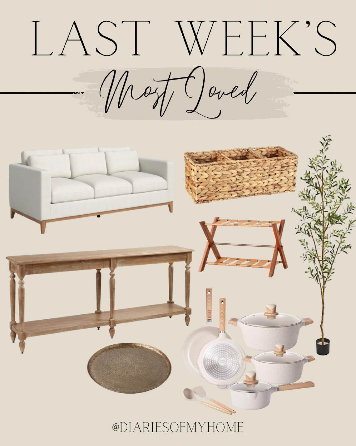 Last Week’s Most Loved/Bestsellers #bestsellers #mostloved



#bestselling #topsellers #followerfavorites #fave #tray #sofa #couch #potsandpans #neutralkitchen #olivetree #fauxtree #consoletable #entrywaytable #foyer #tabledecor #walmartfinds #walmartdecor #wayfair #neutral #guestroom #guestbedroom #bedroomdecor #entrywaydecor #bathroomdecor #bathroomfinds 

#LTKstyletip #LTKunder50 #LTKhome
