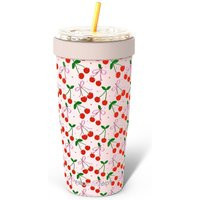 Frost Buddy To-Go Buddy Cup Insulator in Cherry Crush | Glik's
