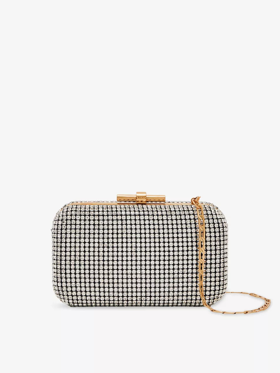 Orla Embellished Box Clutch | Selfridges