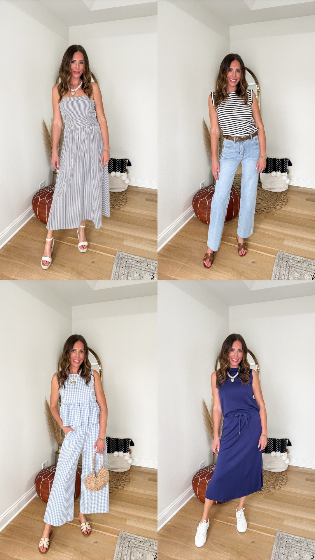Loving these easy summer outfits! // wearing a small in everything. 4 tall in the jeans. Shoes all fit true to size #summerdresses #amazonfinds #outfitinspo #founditonamazon #amazoncreatorfinds #womens #fashion

#LTKgrwm #LTKootd #LTKSeasonal