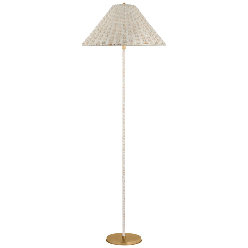 Wimberley Medium Wrapped Floor Lamp | Visual Comfort