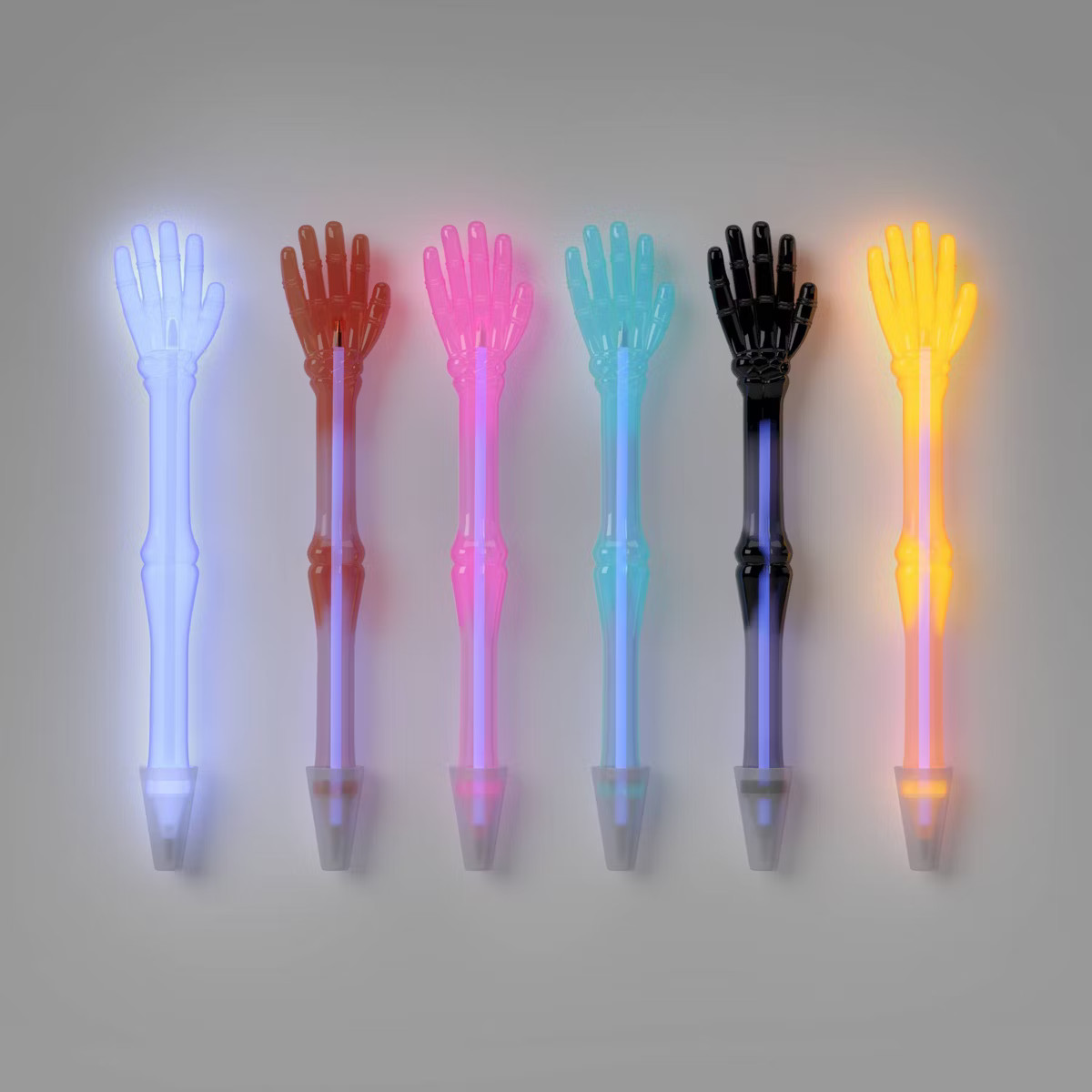 6ct 6" Skeleton Hand Pen Party Favors - Hyde and EEK! Boutique™ | Target