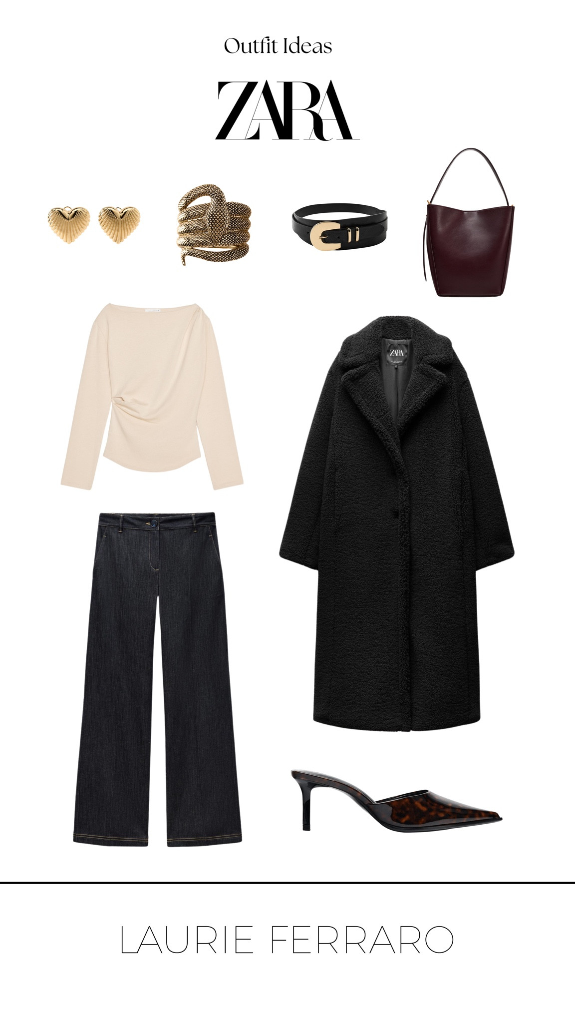 Zara effortless daily outfit Idea  

#LTKSeasonal #LTKMostLoved #LTKNYFW