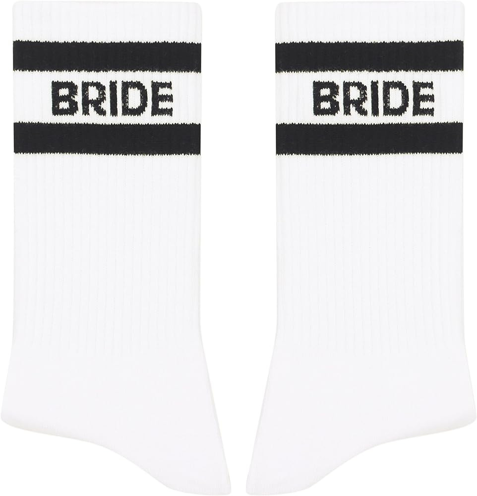 Team Bride Socks, Bride Socks, Bridesmaid Gifts For Women, Wedding Gifts, Wedding Party Gift.(117... | Amazon (US)