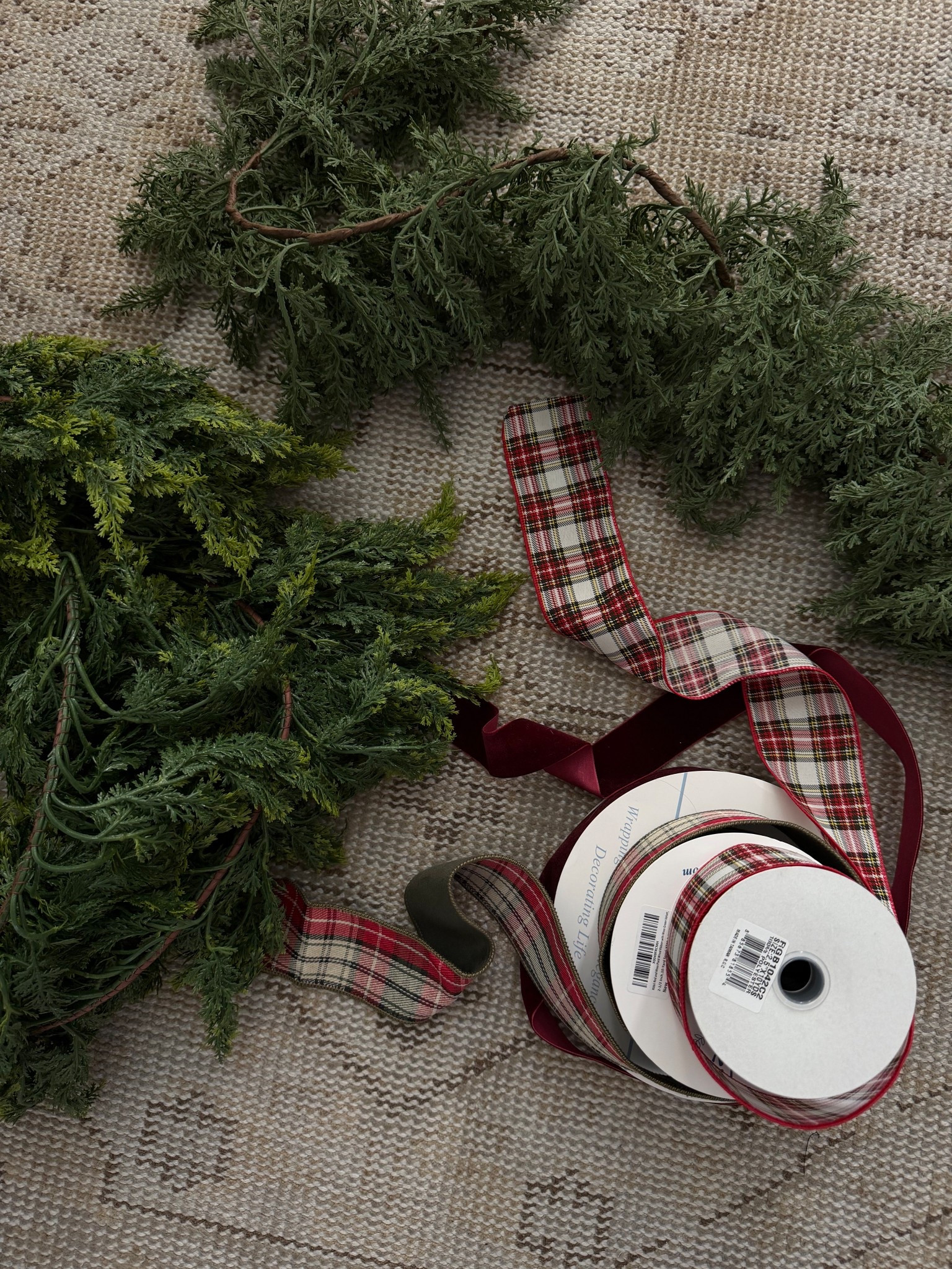 Two great garland options and three beautiful ribbon options which can help you achieve that Ralph Lauren look!

#LTKHome #LTKFindsUnder50 #LTKHoliday