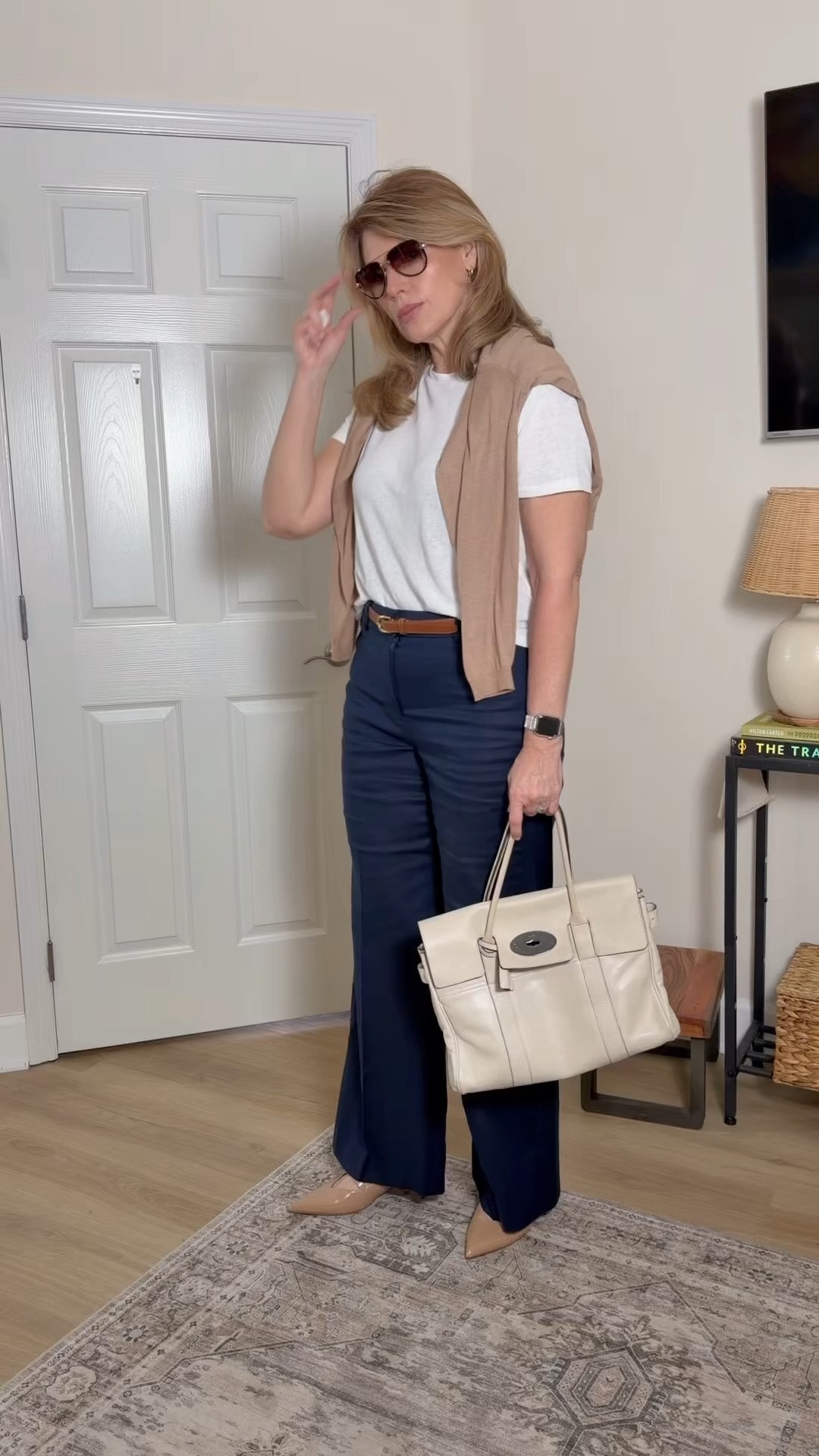 Effortless summer uniform 🤍

Lightweight white tee + tailored linen pants from J.Crew = that clean, elevated look I always reach for. Added a slim leather belt and a soft camel knit for that “thrown on but polished” feel.

This is one of those outfits that always works—minimal, comfortable, and still looks put together.

Linked everything on my LTK ✨

#LTKstyle #LTKover40 #minimalstyle #quietluxury #linenpants

#LTKTall #LTKOver40 #LTKMidsize