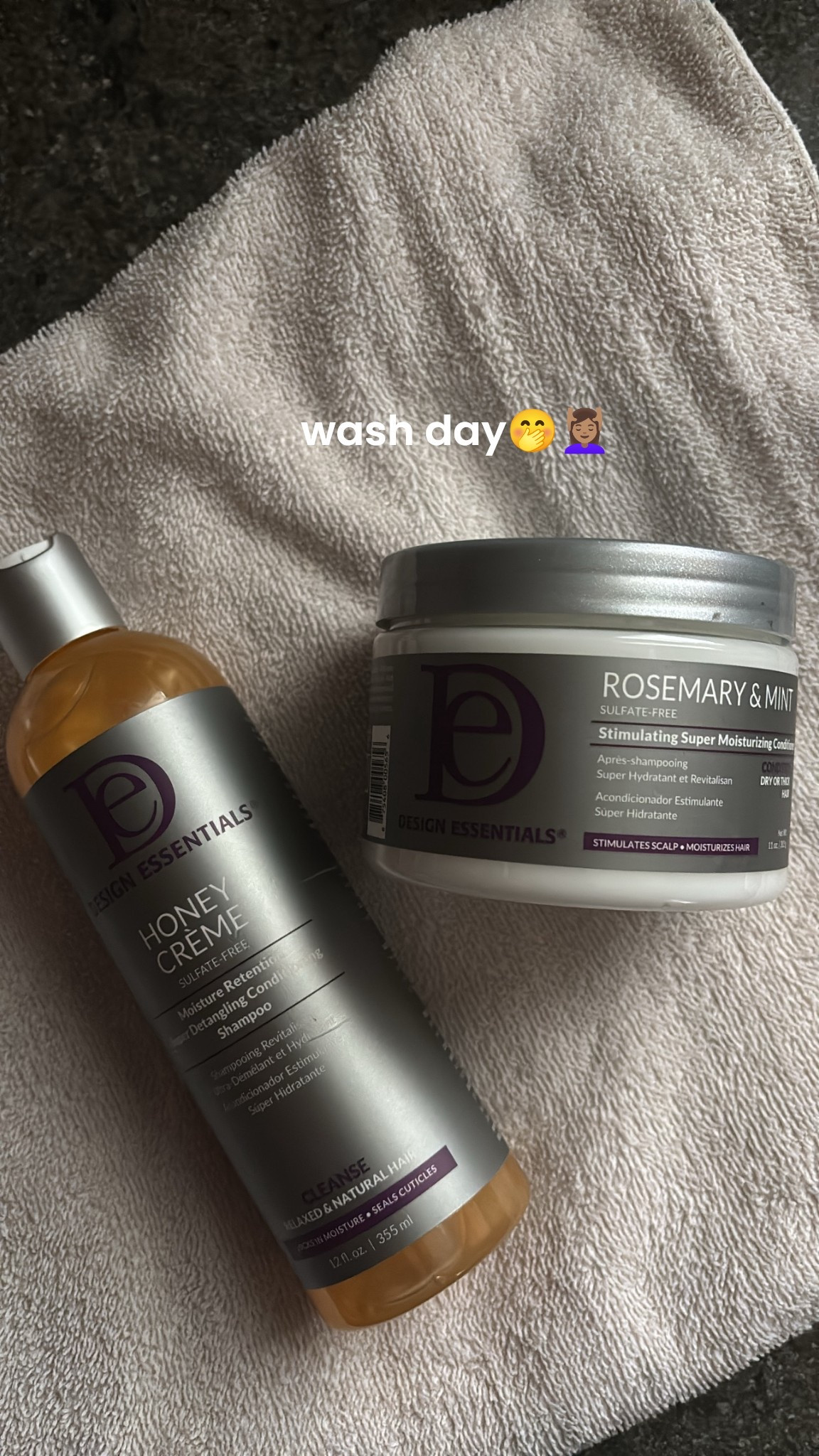 wash day essentials! I’ve been loving this combo from design essentials✨looks like both of these are on sale right now at Ulta 🔥 linked them for you below!

#LTKSaleAlert #LTKselfcare #LTKgrwm