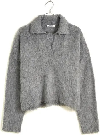 Madewell Brushed Polo Sweater | Nordstrom | Nordstrom