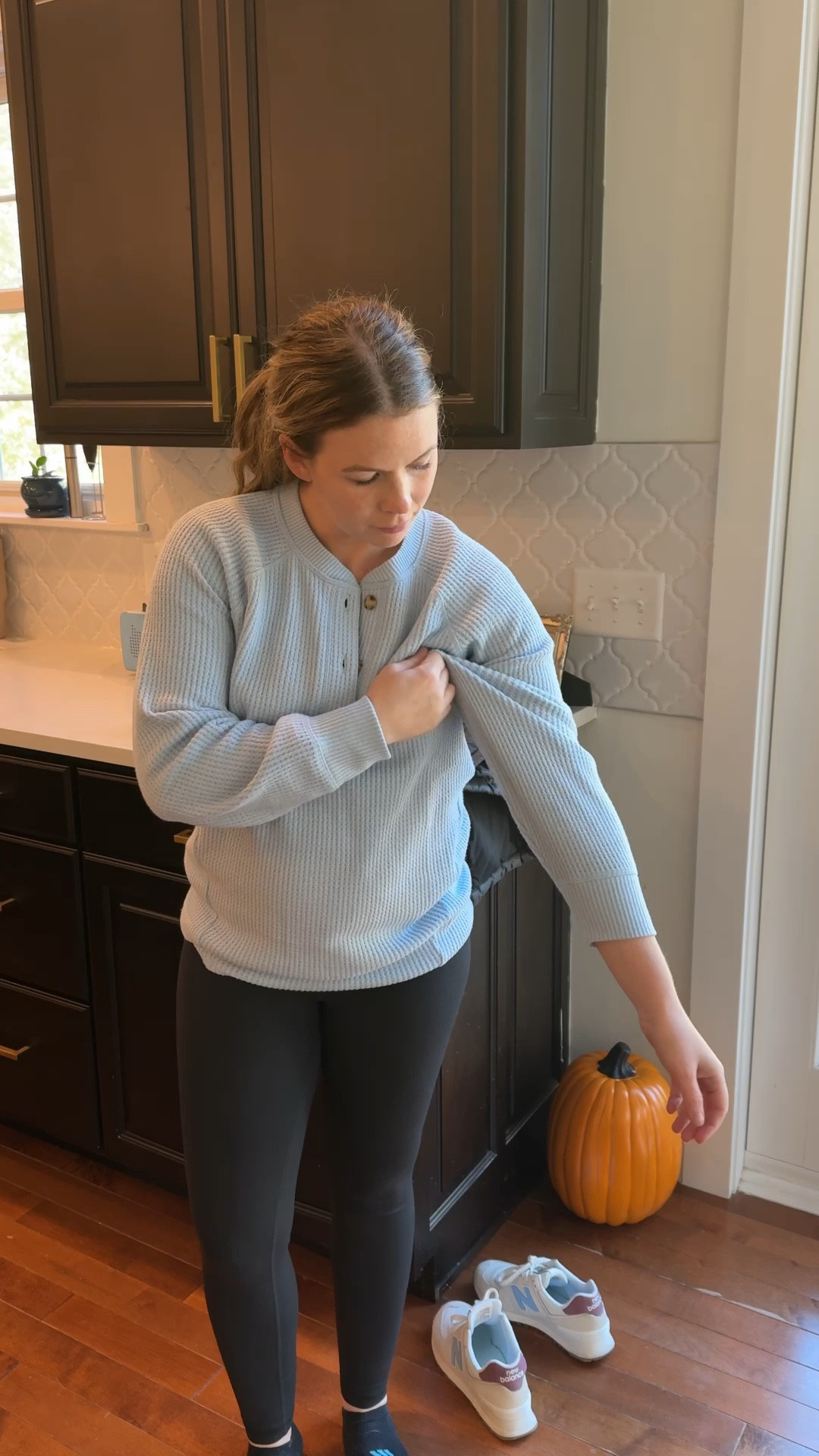 Casual maternity ootd 

#LTKBump #LTKStyleTip