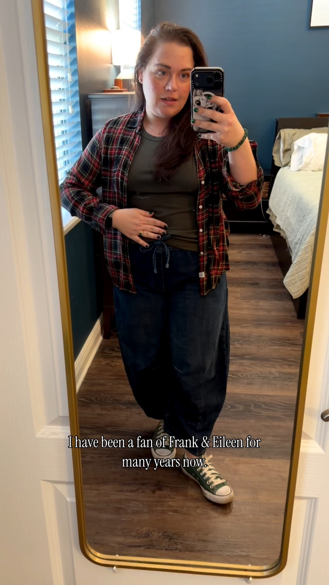 Fellow tartan lovers, this one’s for you 💚
Starting my tartan styling series with an easy coffee-date look featuring my favorite Frank & Eileen button-up. I sized up for a relaxed fit, paired it with a soft tank, petite-friendly barrel jeans, and my colorful Converse. So simple, so comfy. Wear this now for festive vibes or year round!

#LTKPetite #LTKStyleTip #LTKstorytime