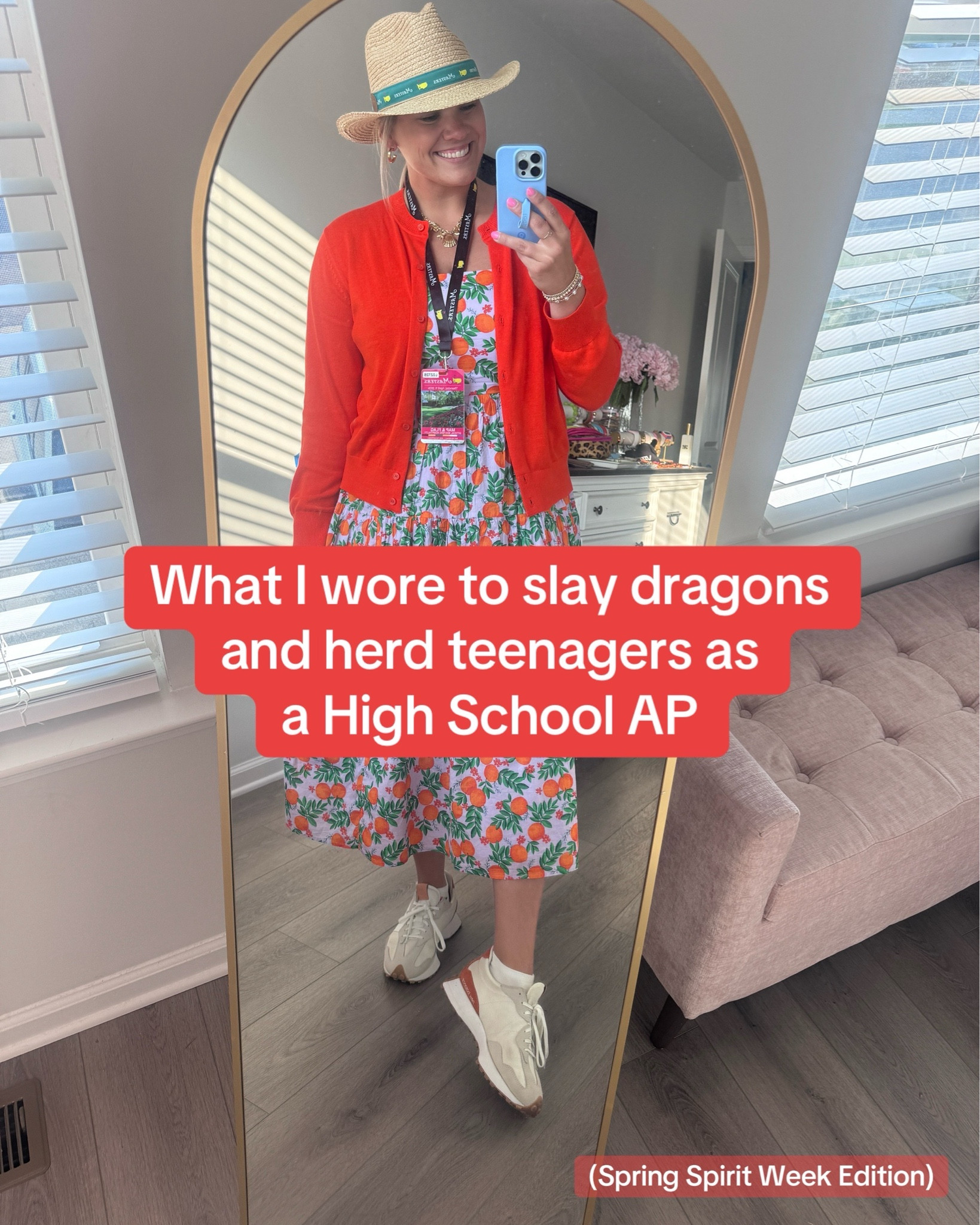 Outfits of the week but make it ✨high school AP during Spirit Week chaos✨

From slaying dragons 🐉 to “I hope this email finds you well” to 4/21 field day survivor… we covered RANGE.

💚 Masters Patron realness
🤍 Business casual but mentally on spring break
💙 Field day-ish = chasing kids in sneakers
💖 Midweek dinner = pretending I have my life together
💅 Wrong occasion = but still cute🕺 Born in the 90s = commitment to the bit
💃 Dance recital = proud + exhausted energy
🌸 Weekend = soft, floral, and finally at peace

Which one are you picking?? Because apparently I live 9 different lives in 7 days 😂

Everything linked for y’all (or as close as I could get!!) 🤍

spring outfits | teacher outfits | work outfit inspo | casual chic | sneakers outfit | colorful outfits | weekend outfit | dress outfit | spirit week | high school 

#LTKootd #LTKTall #LTKMidsize