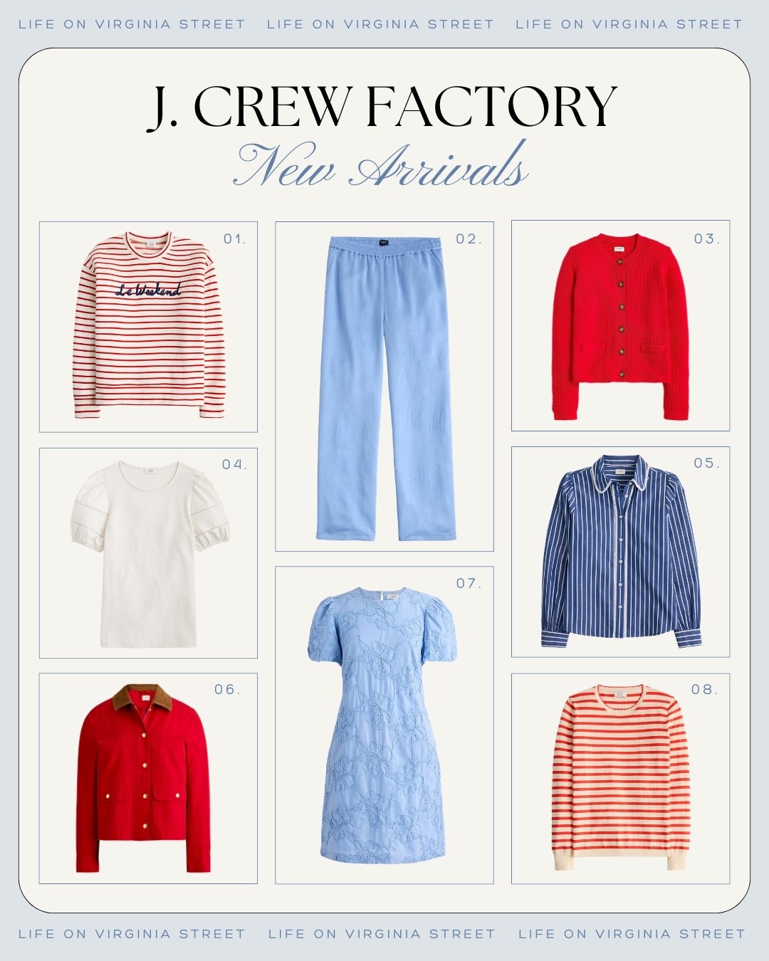 JCrew Factory New Arrivals 🙌🏻🙌🏻


#LTKspringtrends #LTKSeasonal #LTKspring