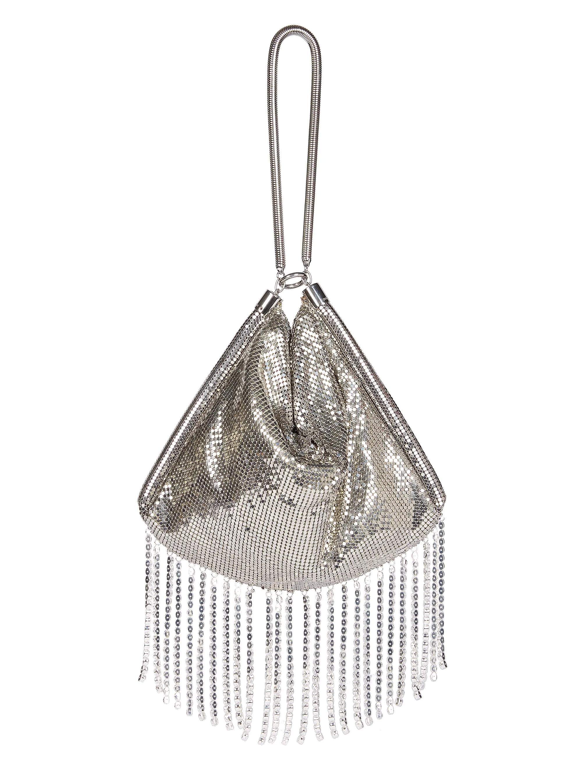 Rabanne Sac A Main Metallic Shoulder Bag | Saks Fifth Avenue | Saks Fifth Avenue