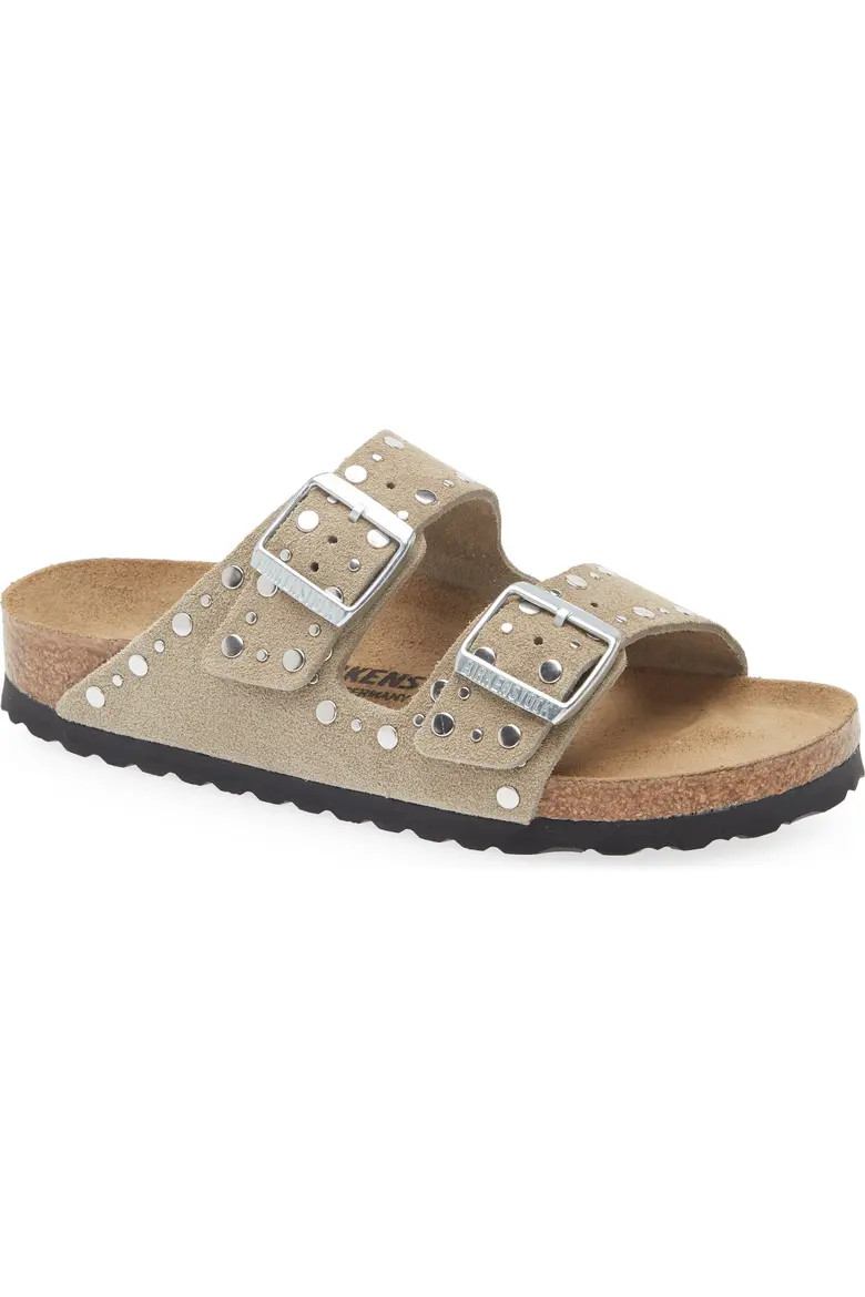 Arizona Rivets Studded Slide Sandal (Women) | Nordstrom | Nordstrom