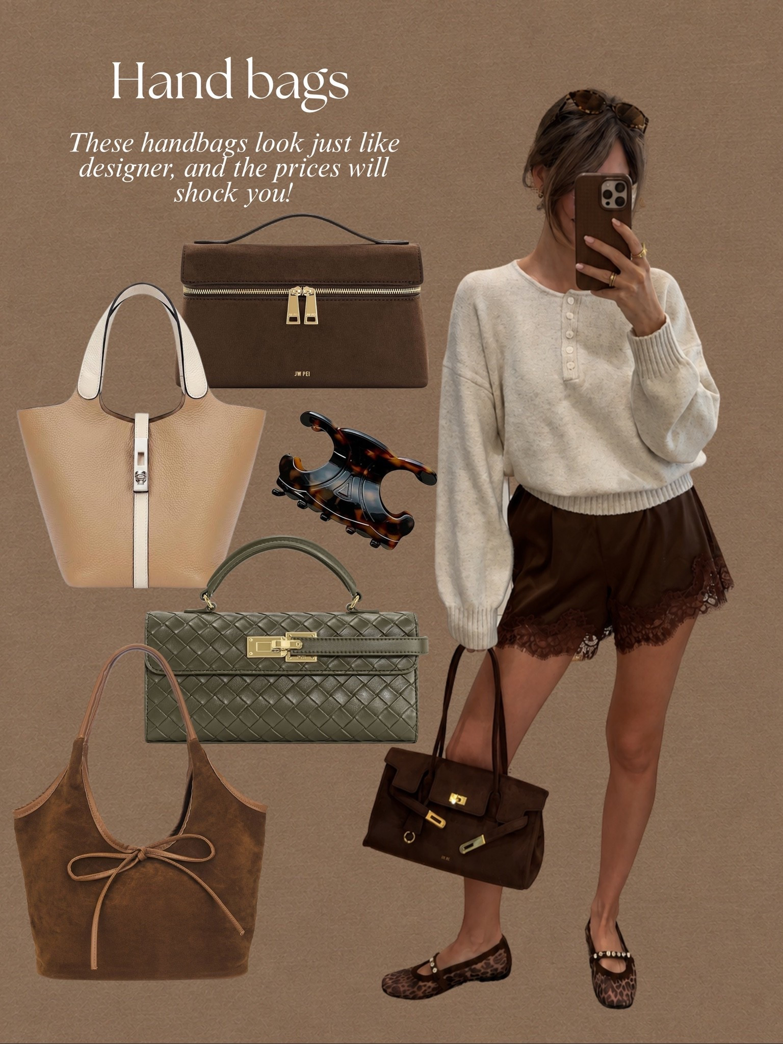 My top handbags! I wear them over my designer ones!

#LTKootd #LTKSeasonal #LTKSaleAlert
