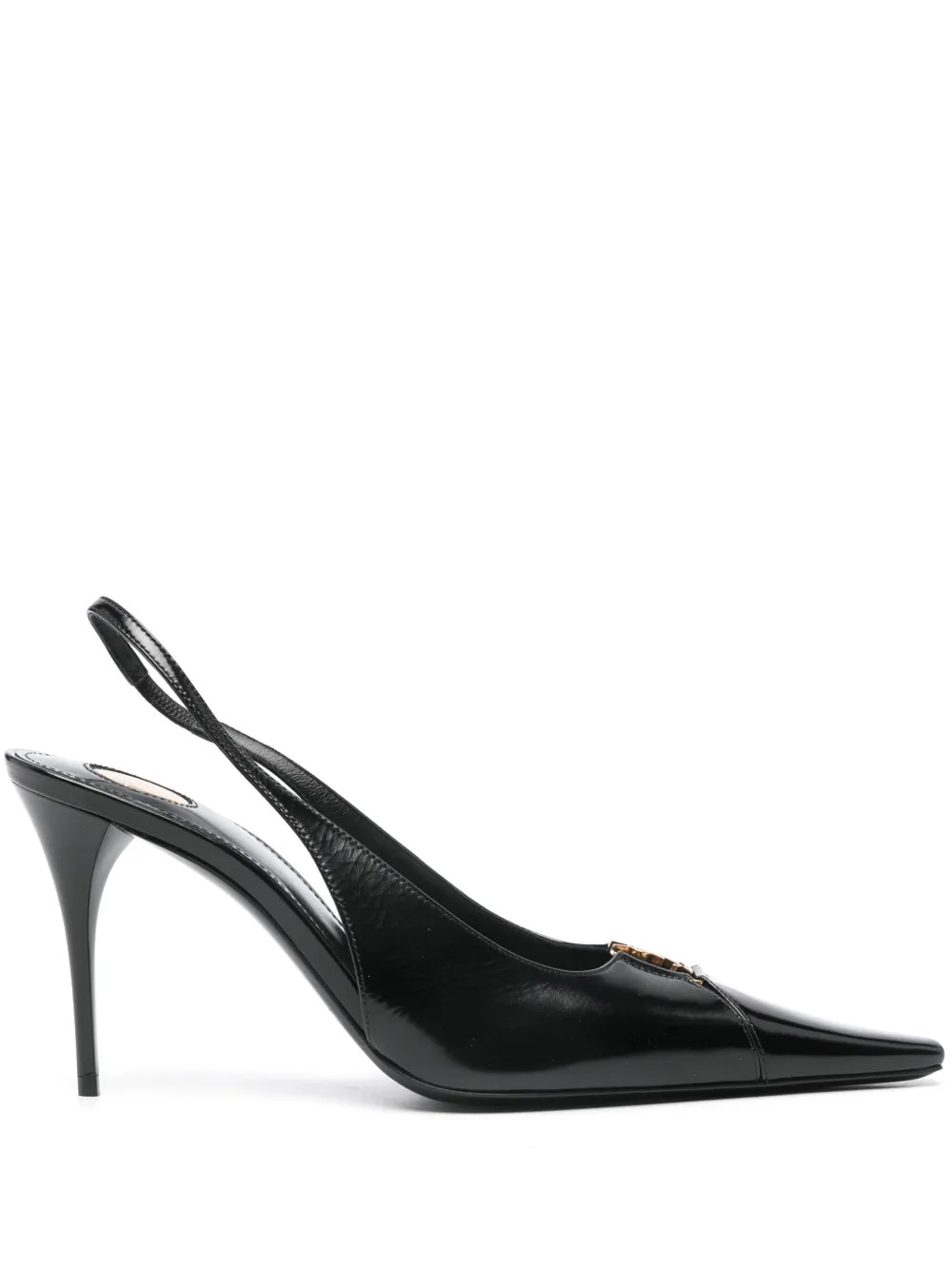 Saint Laurent 90mm Babylone Breteuil Pumps | Black | FARFETCH CA | Farfetch Global