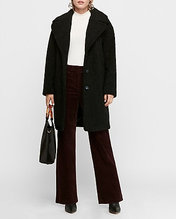 cozy teddy car coat | Express