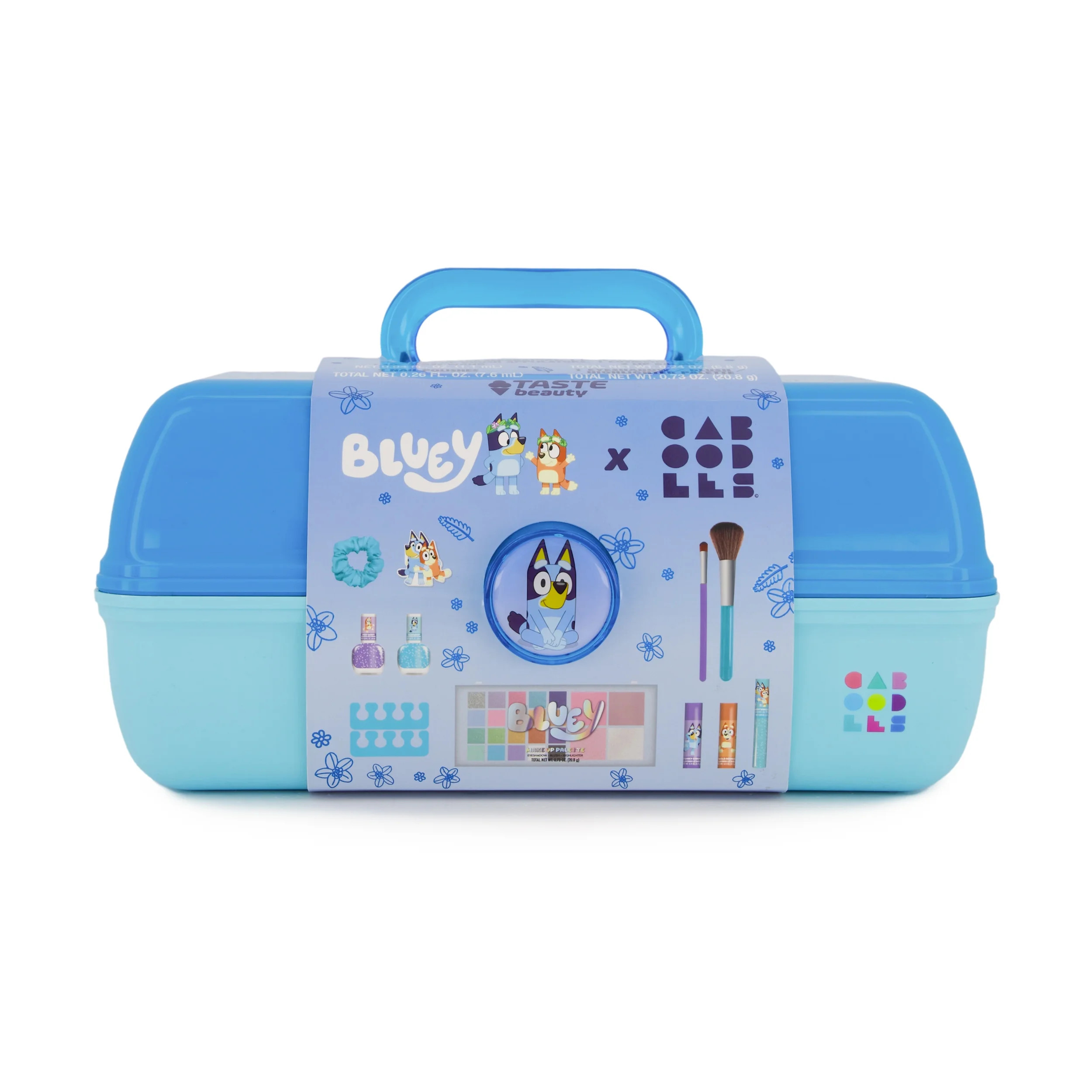 Bluey x Caboodles Makeup Organizer, 12-Piece Set | Walmart (US)