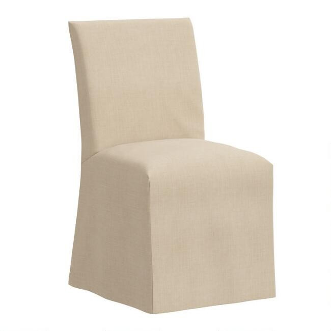Landon Linen Slipcover Dining Chair | World Market