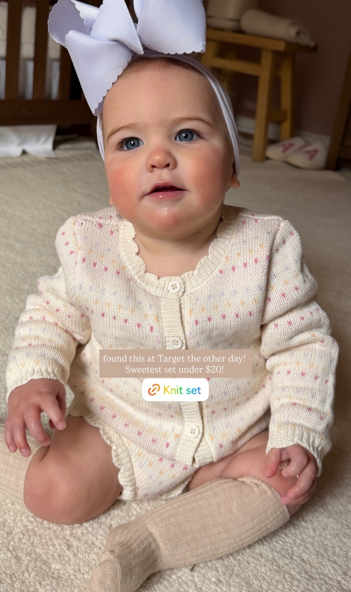 Sweetest little knit set for baby girl!

#LTKBaby #LTKFindsUnder50