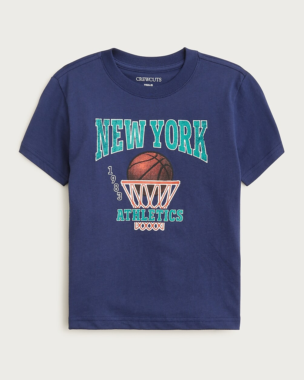 Kids' short-sleeve ""New York Athletics"" graphic T-shirt | J. Crew US