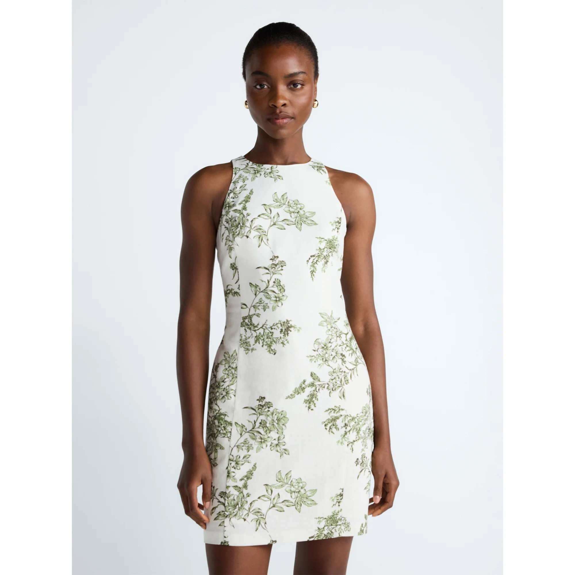Scoop Women's and Women’s Plus Tie Back Mini Dress, Sizes 0-26W | Walmart (US)