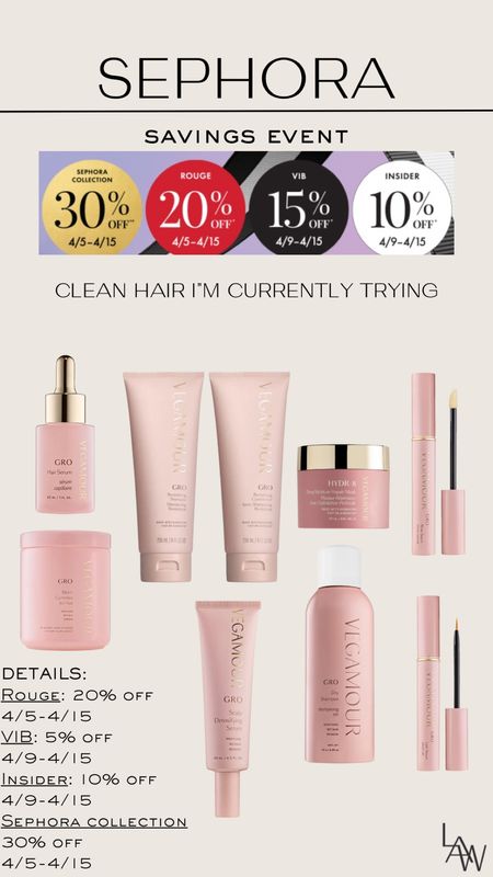 Sephora Sale: My Current Clean Haircare

#LTKsalealert #LTKfindsunder50 #LTKbeauty