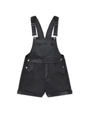 Basic Vegan Leather Short Overall | We Wore What