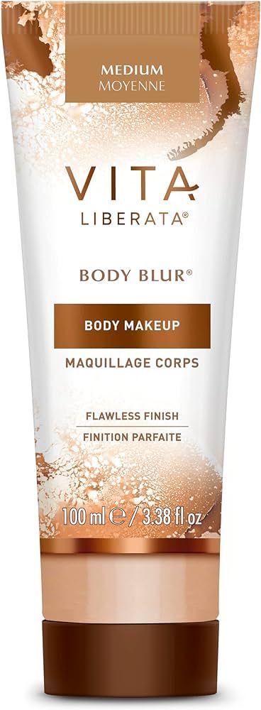 Vita Liberata Body Blur, Leg and Body Makeup. Skin Perfecting Body Foundation for Flawless Bronze... | Amazon (US)