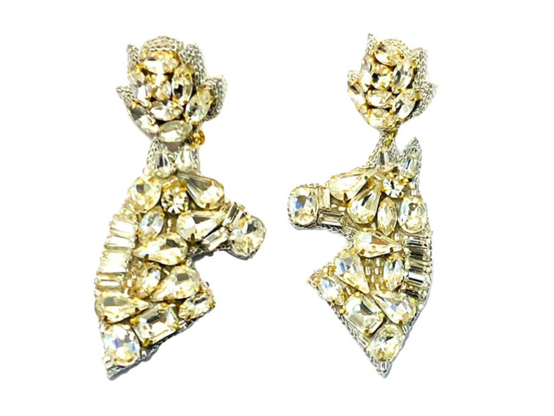 Derby Earrings, Kentucky Derby Earrings, Horse Earrings, Rhinestone Horse Earrings | Etsy (US)